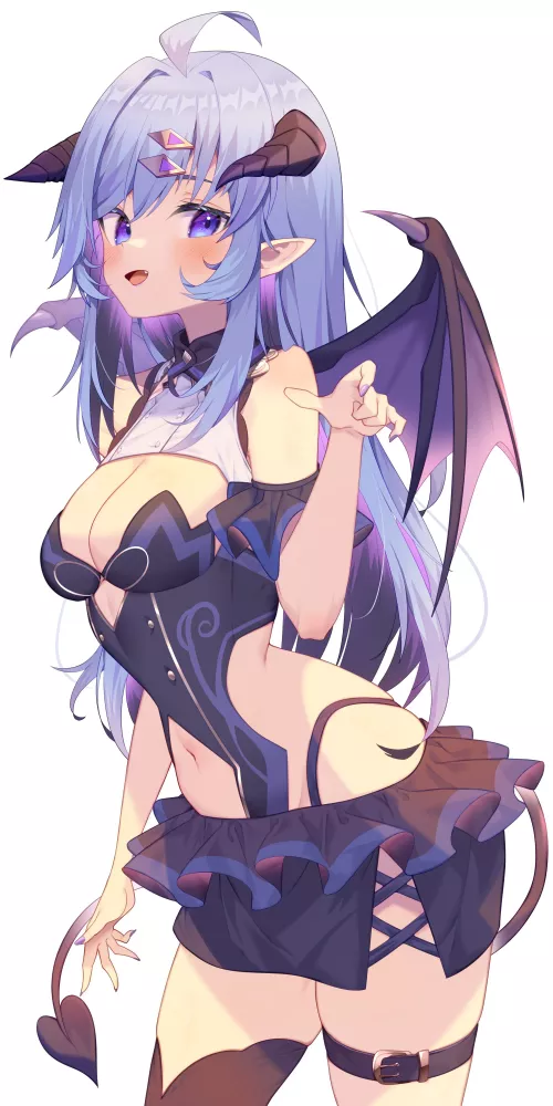 Cute Demon Girl by Vitale_Ace