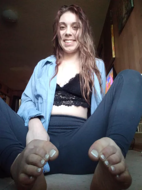 Cute French tips by Daniella_222