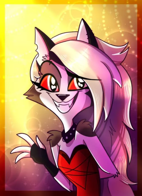 Cute 🐺 in red dress (CrazyChris622) by 666dnuoHlleHehTanooL