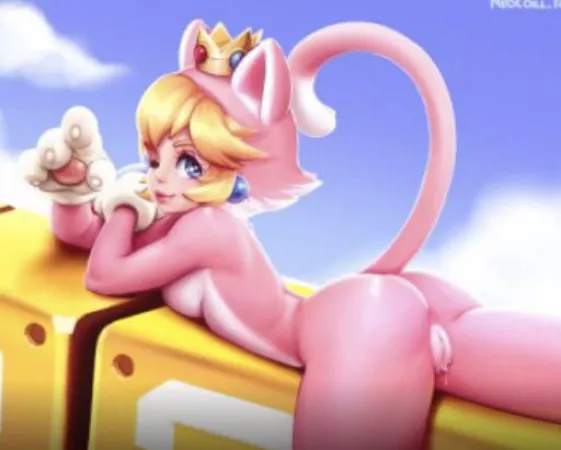 Cute kitty peach by NetherLander19