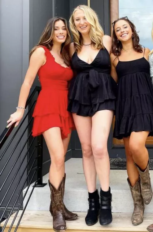 Cute Ladies in Dresses by yunaX2