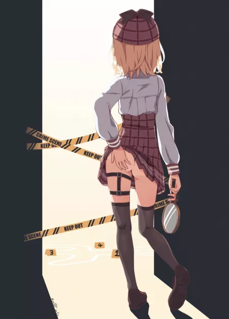 Cute little detective booty by Henthigh_Senpai