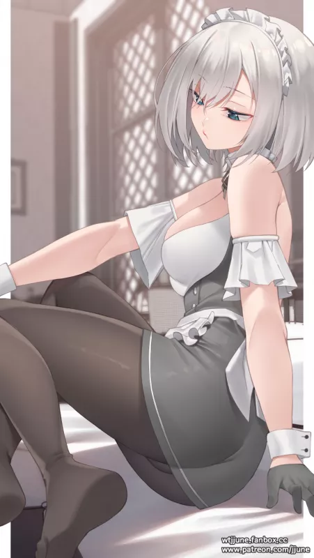 Cute Maid [Original] by CheetahSperm18