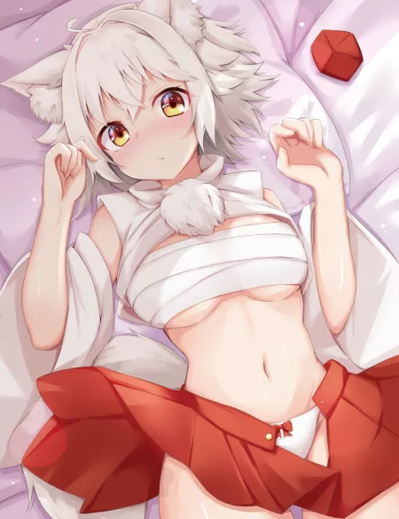 Cute Momiji [Ecchi] by NitroxTouhou