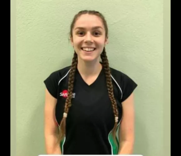 Cute netball player can't hide those jugs by MarvelFanBoy1991