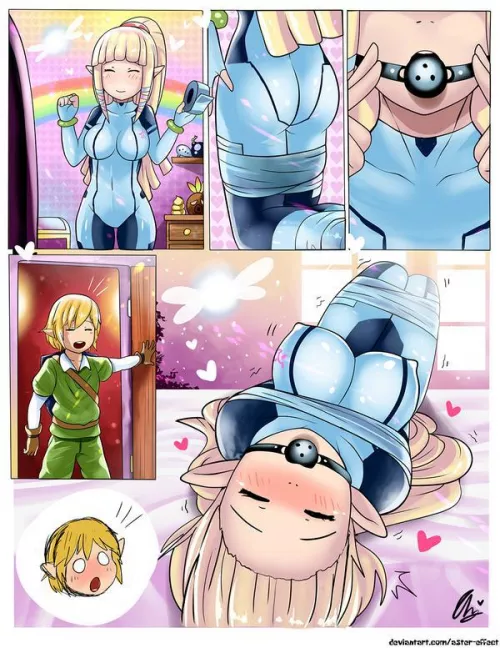 Cute self bondage by xvderty