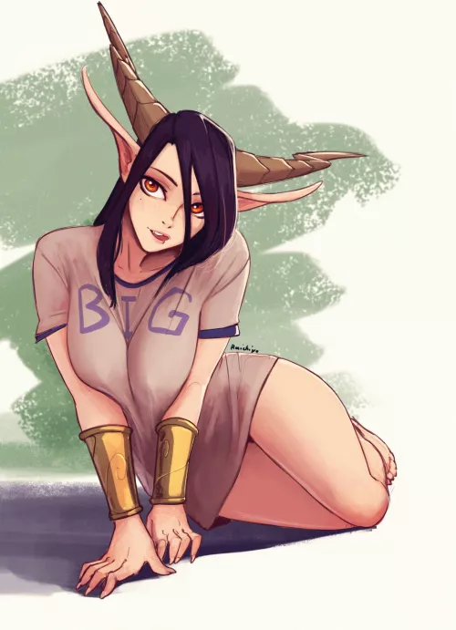 Cute & Sexy Doragon Gf wants attention by Henthigh_Senpai