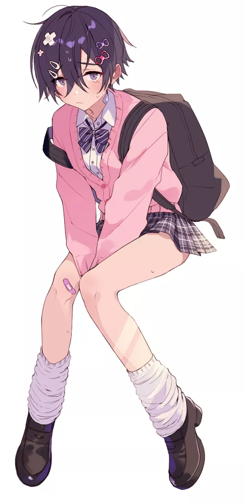 Cute shy boi by hellish_cold