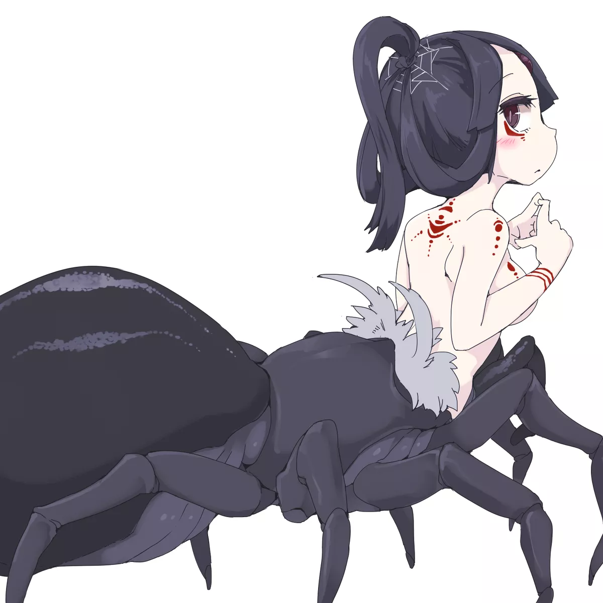 Cute spider girl posted by MonmusuAficionado