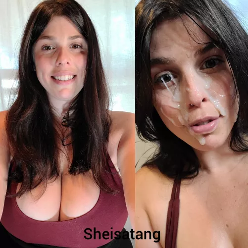 Cute to cumslut In no time by sheisatang