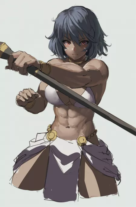 Cute Warrior (@ranma1530) [Original] by elee0228