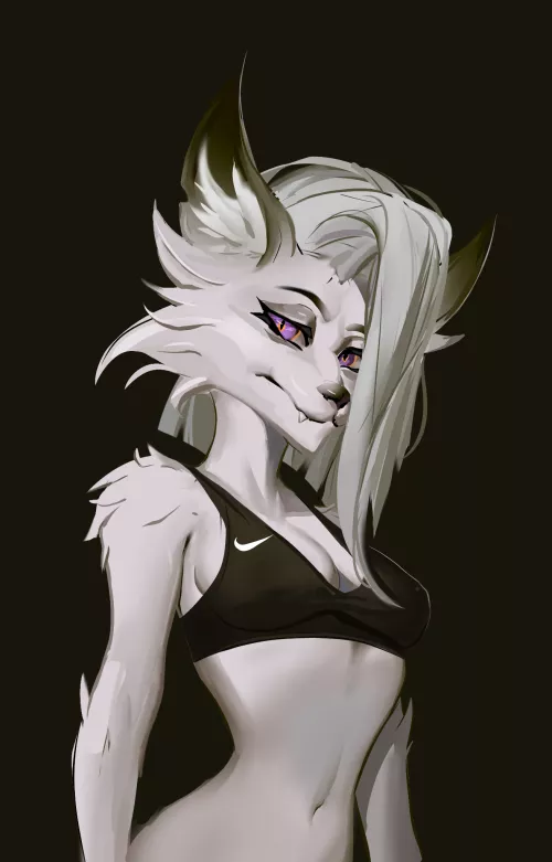 Cute Wolf :3 (Art by me) by LuieArt