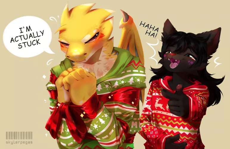 CUTEST gift everrr !! ( art by me @SkylerPegas ) by SkylerPegas