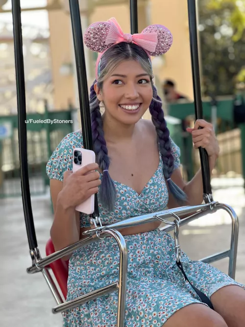 Cutie at Disneyland by Fueledbystoners