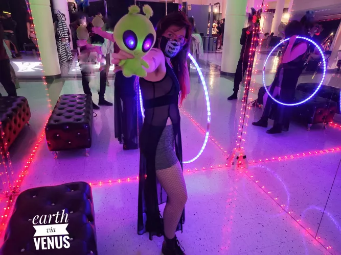 Cyberpunk Dana Scully [f]or a Cyberotica Halloween! 👽🛸💖 by earthviavenus