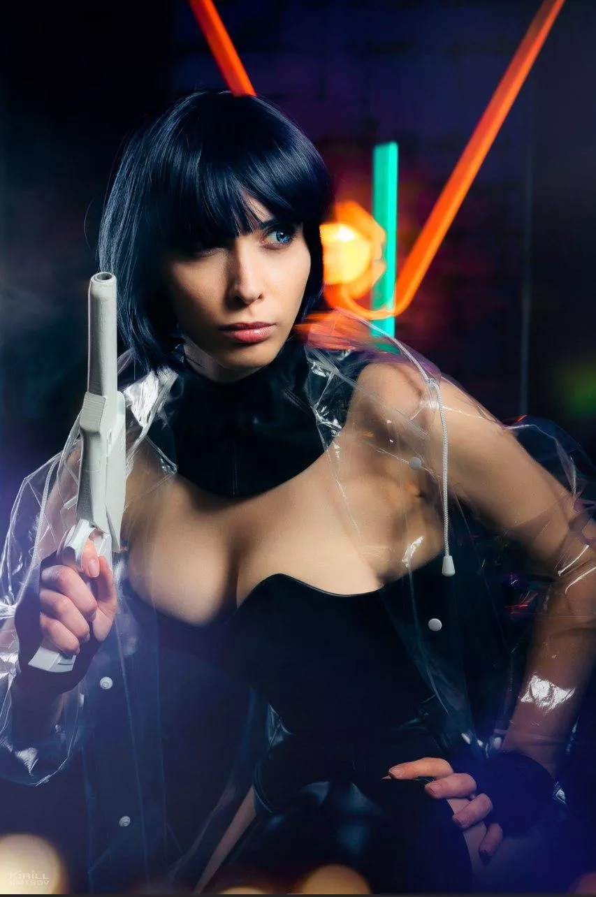 Cyberpunk pornodroid Blue by Helena Safo posted by Helllena_Safo