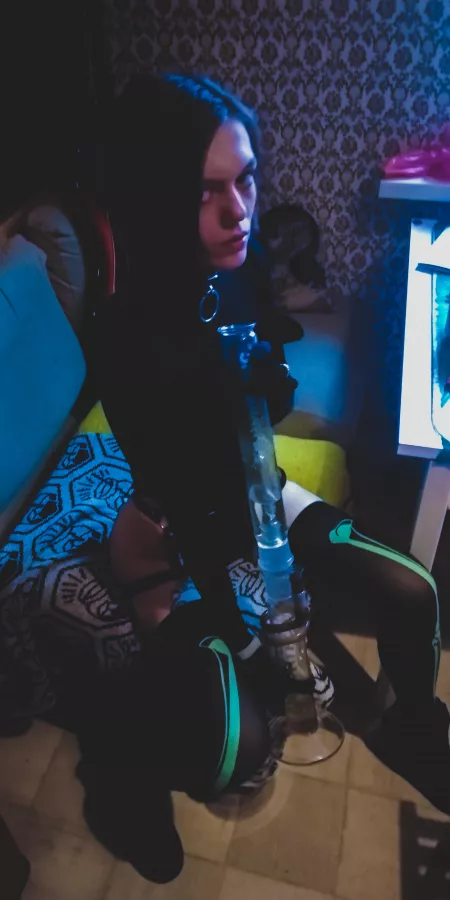 cyberpunk whore by msrinamoon