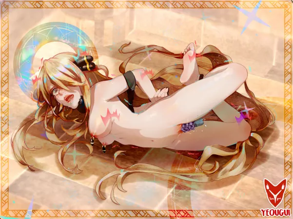 Cynthia Hogtied (Yeougui) [Pokemon] by hewhocumsbynight