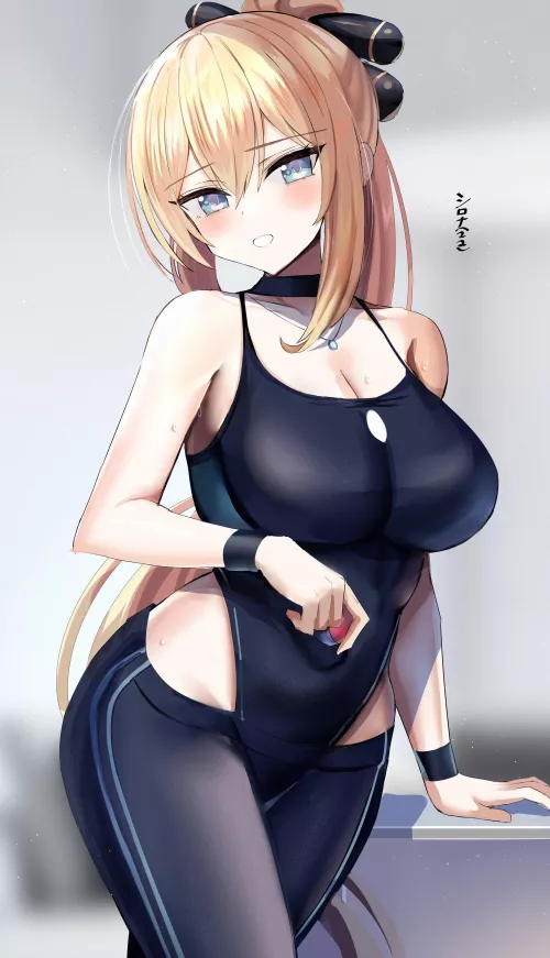 Cynthia [Pokemon] by xSaviour_N