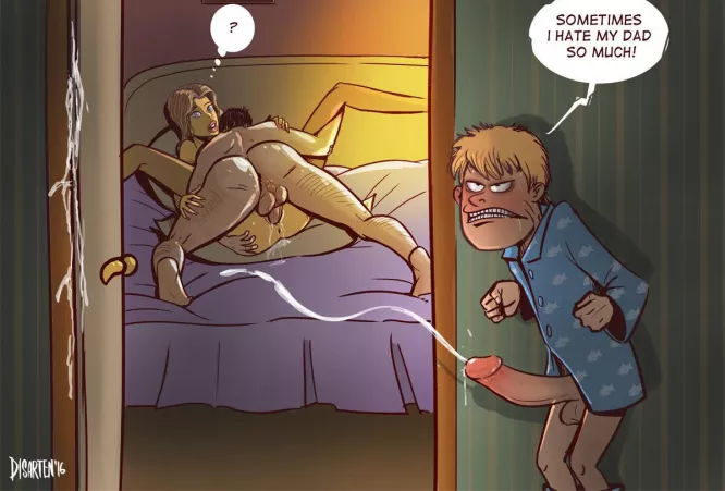 Dad pounding mommy by jaxbluee554