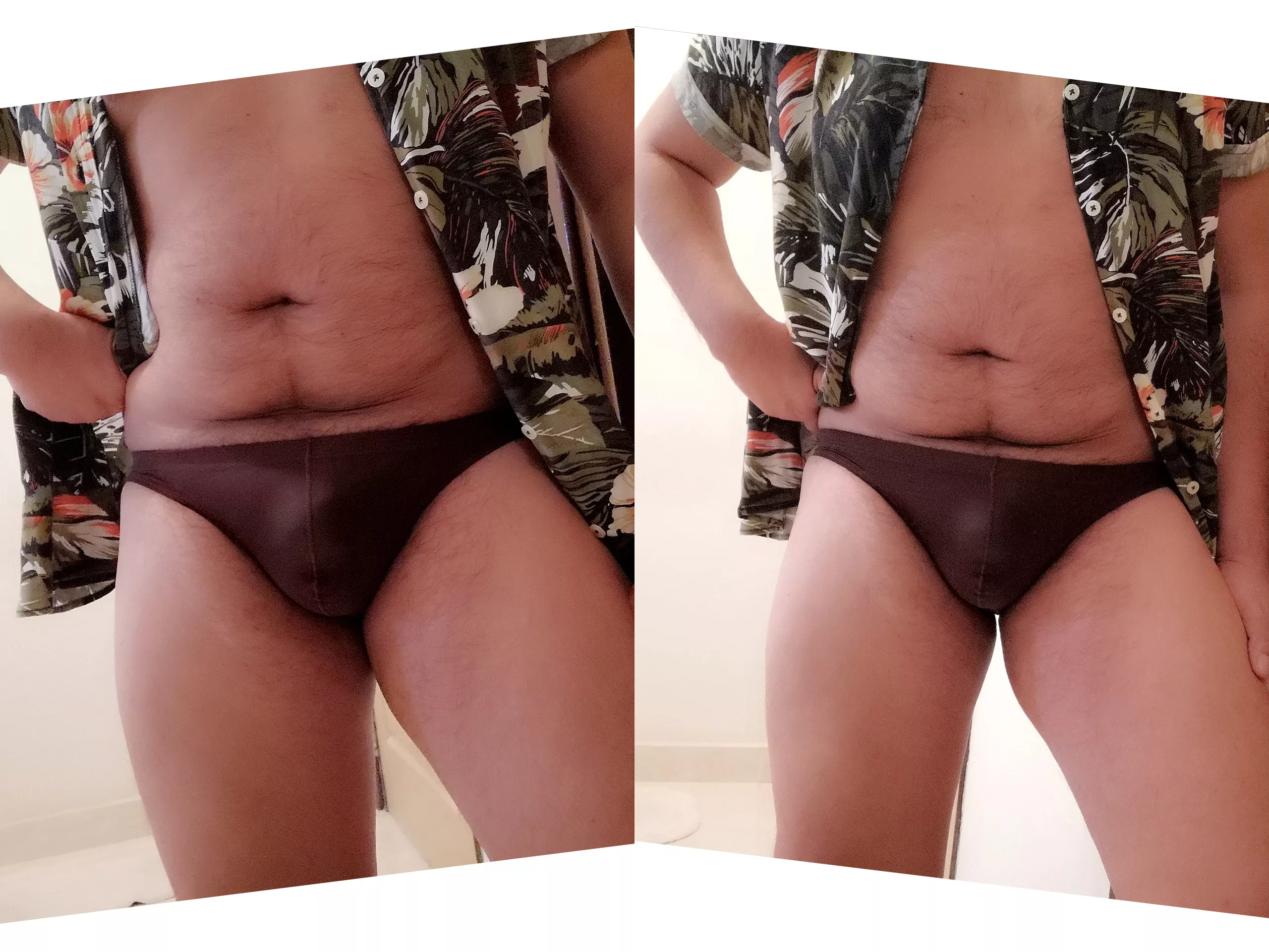 Dadbod cub serving coffee under a dad shirt. 😆 posted by chubbo57