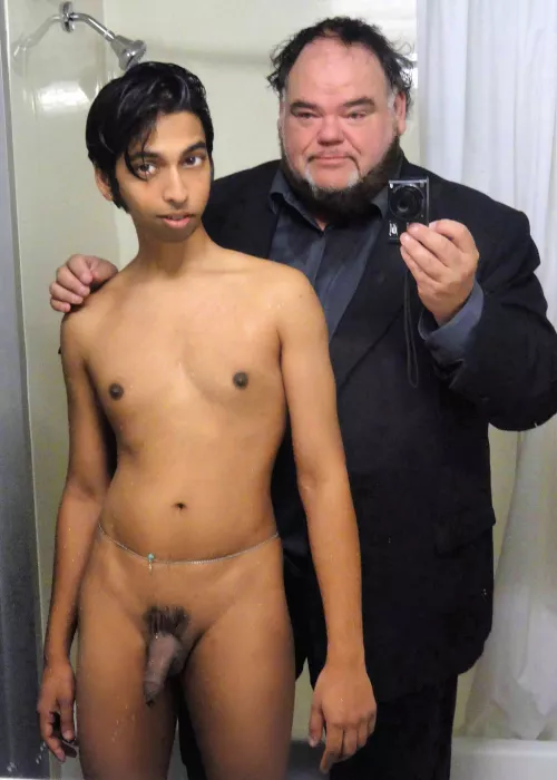 Dadd [45] loves watching his boi [24, me] in the shower by Tight_Building4031