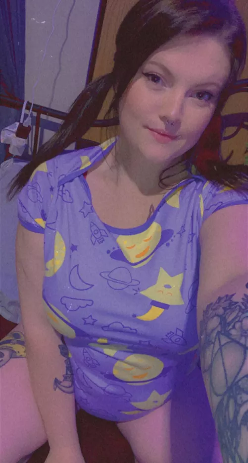 daddy got me my first onesie today 🪐🌜⭐️ by moon_babbi
