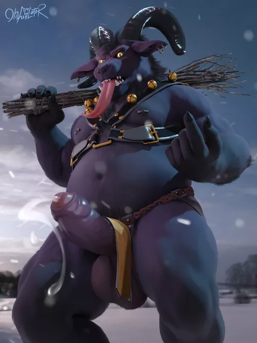 Daddy Krampus (Obfuscator) by TangentYoshi