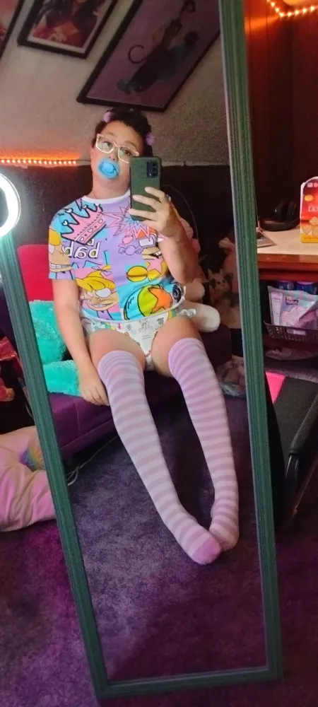 Daddy says I am adorable in my new shirt 🤩 by Current_Swimming_566