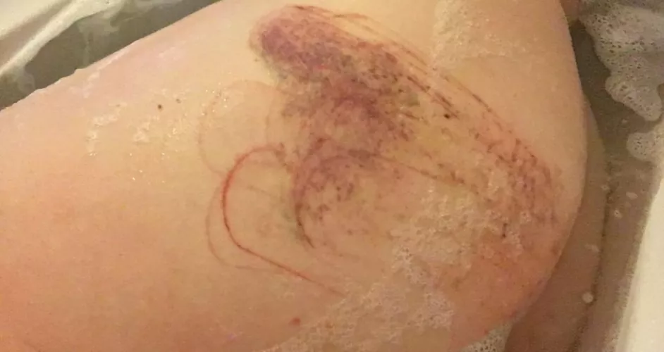 Daddy says I've got 100 strikes to my ass waiting for me as punishment... I wonder if he'll leave me like this again or worse😍 by lissydollx