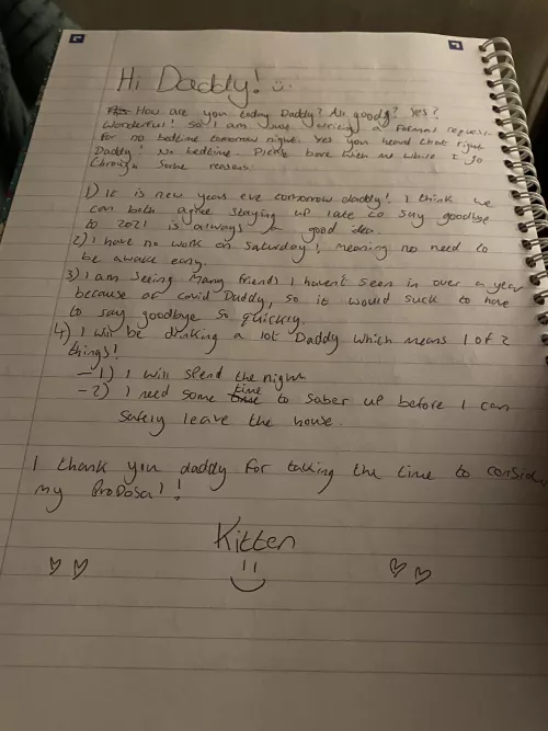 Daddy should totally listen to my request and forgo bedtime shouldn’t he? by RosiePosie998