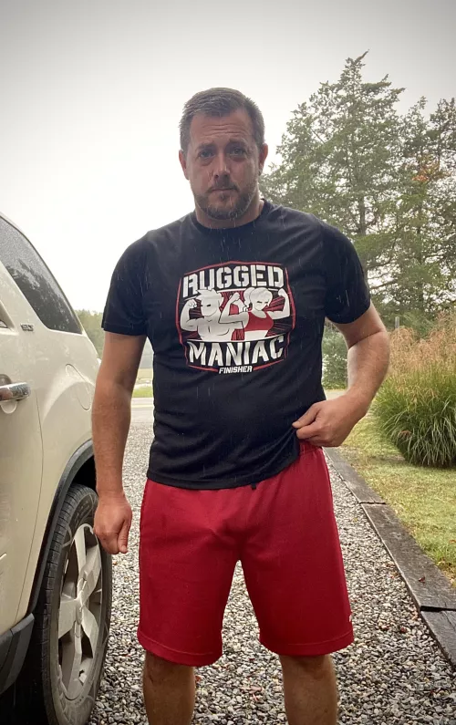 Daddy was sweaty and pumped from the morning workout. Join me in the shower? by VAgay81