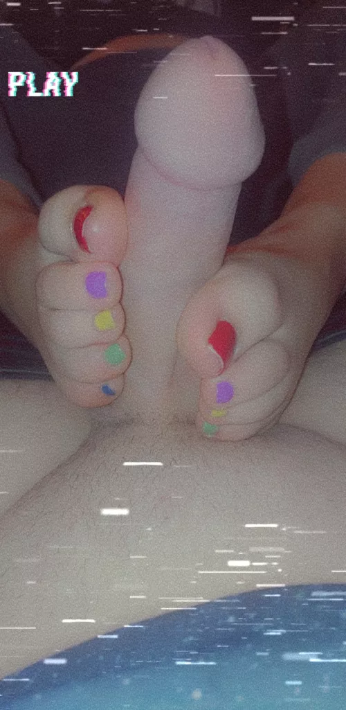 Daddy's likes my toes wrapped around his cock 😈 by ChemicalPumpkin7121