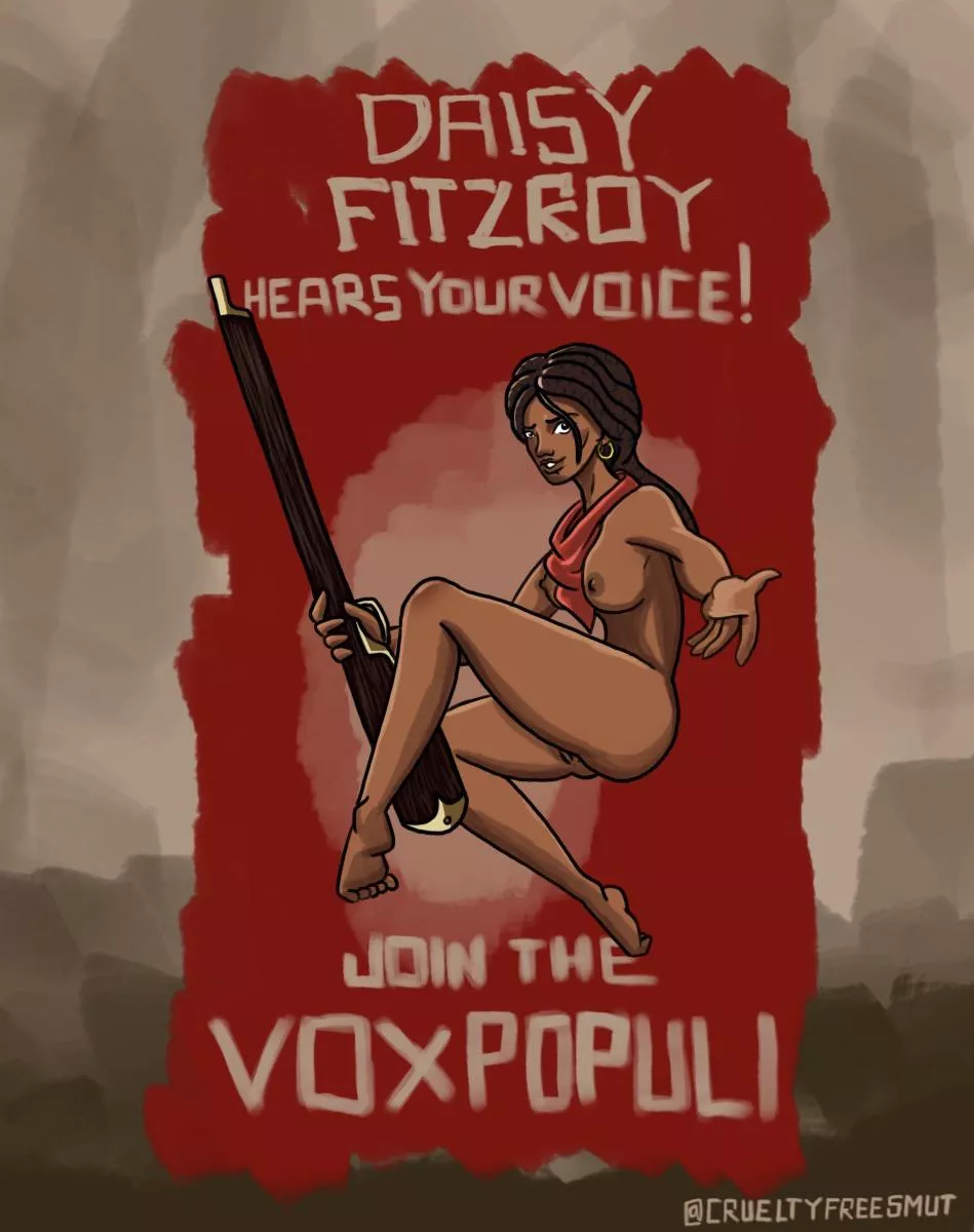Daisy Fitzroy Hears Your Voice! (CrueltyFreeSmut)[Bioshock: Infinite] posted by crueltyfreesmut