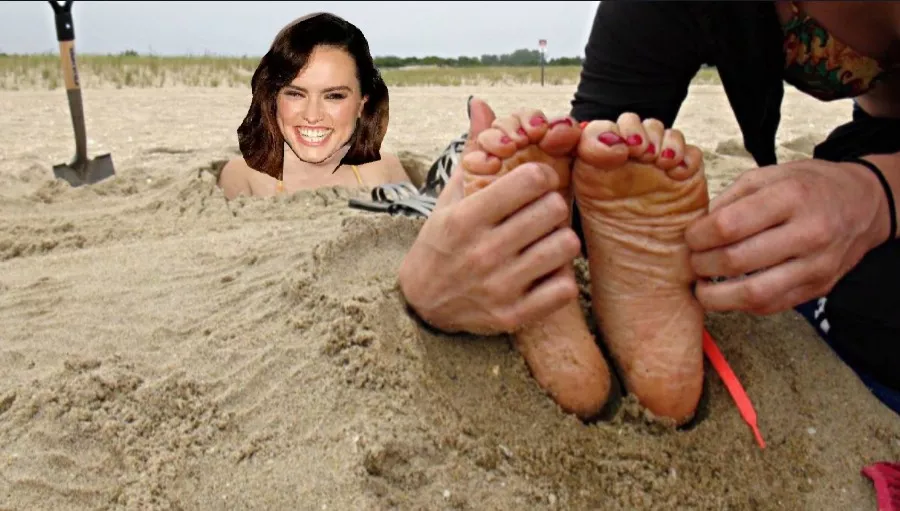 Daisy Ridley tickle fake posted by Exact-Fudge-4914