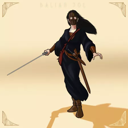 'Dalian Sol, Warlock', Me, Digital, 2020 by Leadjockey