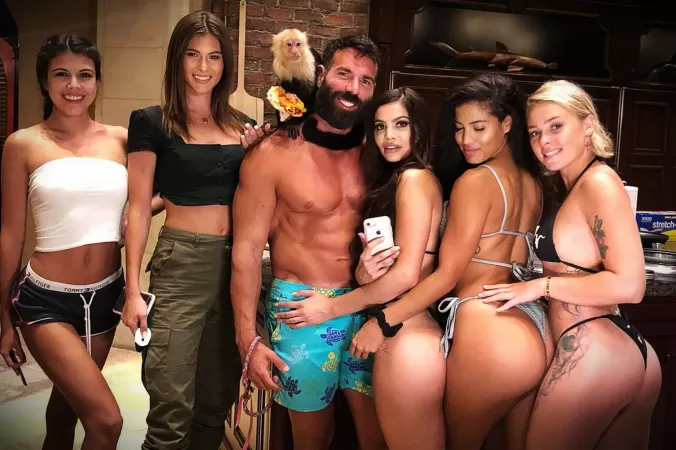 Dan Bilzerian and His Harem by Radivoz