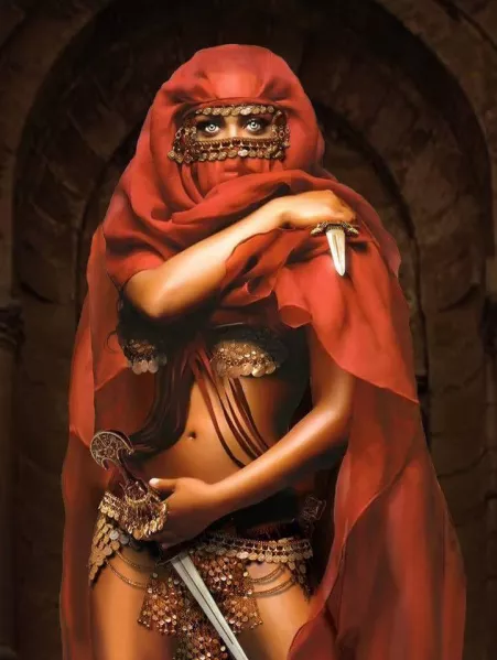 Dancer with daggers by boldamus