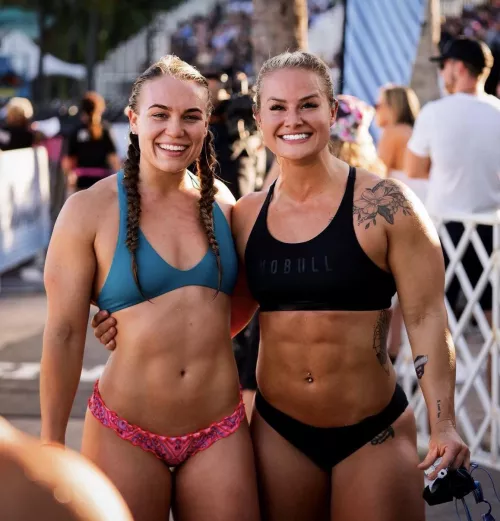 Dani Speegle and Michelle Basnett by papadidit031