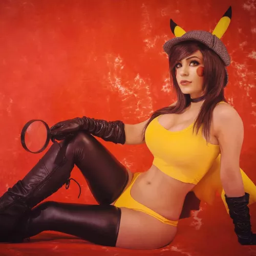 Danielle Beaulieu as Detective Pikachu by CarolinTrahan