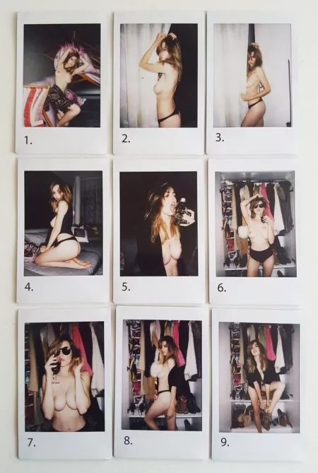 Danielle polaroids by donmostachin