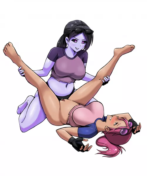 Dark Bomber and Brite Bomber by HentaiDeliveryMan