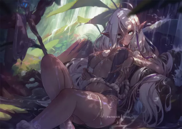 Dark Elf (Mitsu) [Original] by NoLewdsNoLife