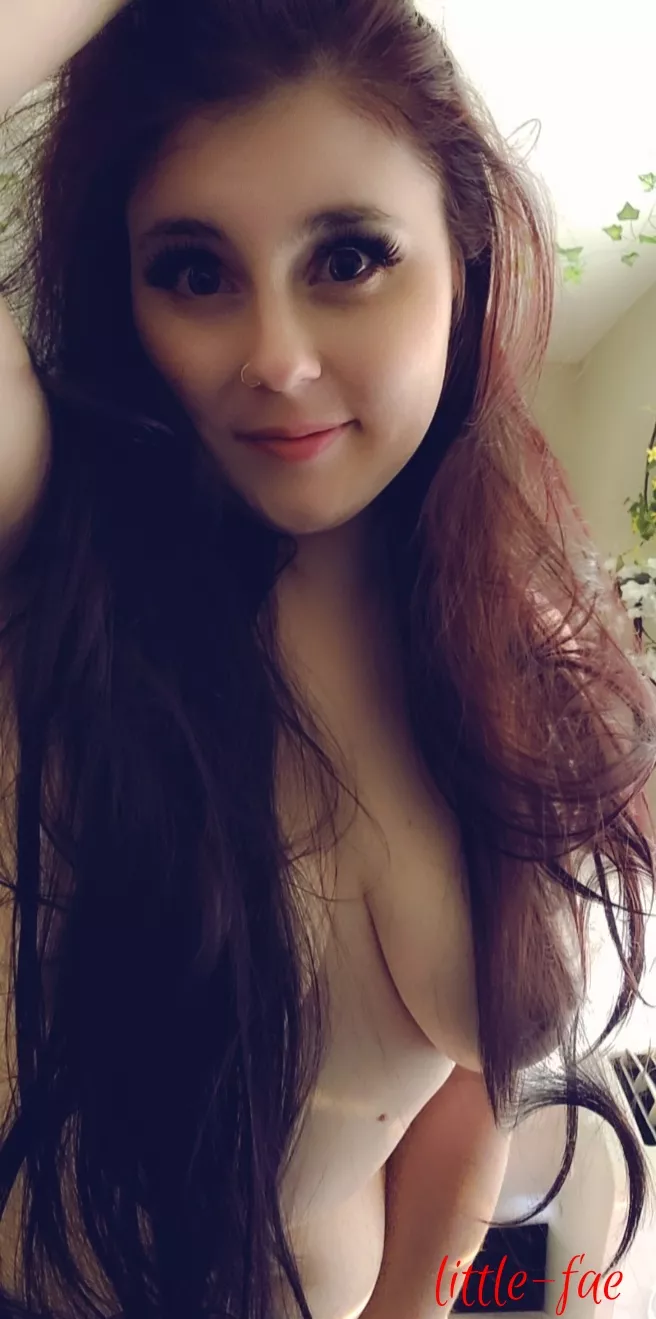 Dark haired rapunzel 💜 posted by little-fae