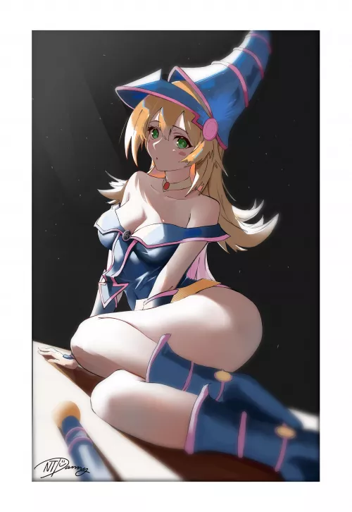 Dark Magician Girl by CheetahSperm18