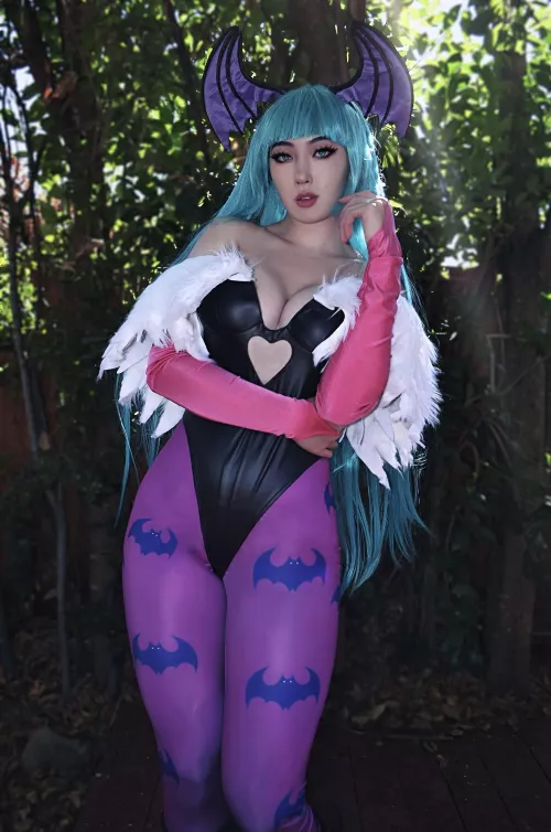 Darkstalkers Morgana by caytiecosplay by Tyoliana
