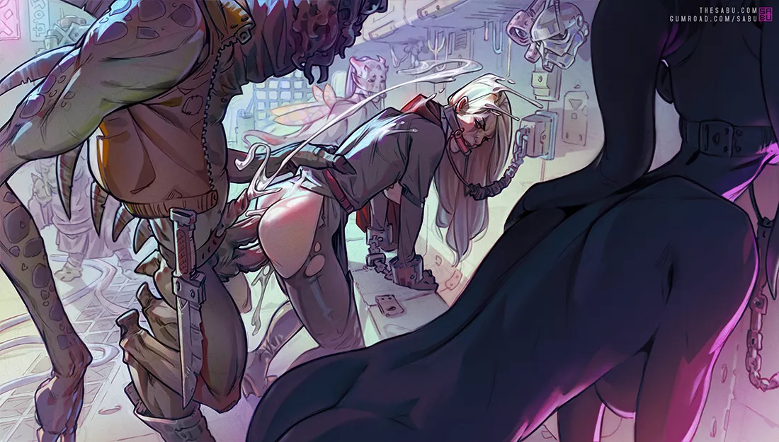 (Darth Zannah) Darth Zannah Enslaved (Sabudenego) [Star Wars] posted by hewhocumsbynight