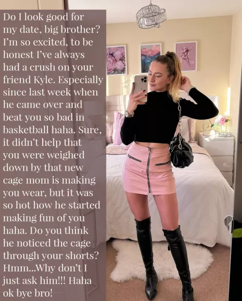 Date night for your little sister by FlamingZebraFace