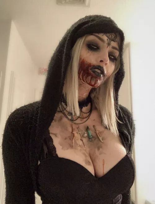 Daughter of Lady Dimitrescu by (Salem @Y0RH4S) by IAmAMan_YouRetard