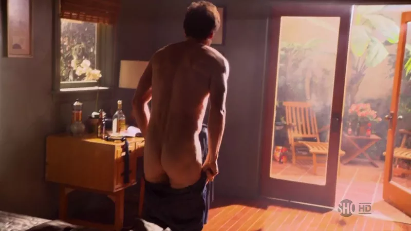 David Duchovny, actor naked in the TV series Californication. by Sardonicus83